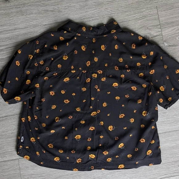 Vans Button Down Crop - Picture 4 of 4